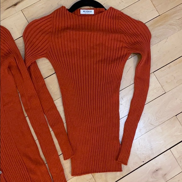 Reverse Top Cardigan Set Sz S - Picture 3 of 8